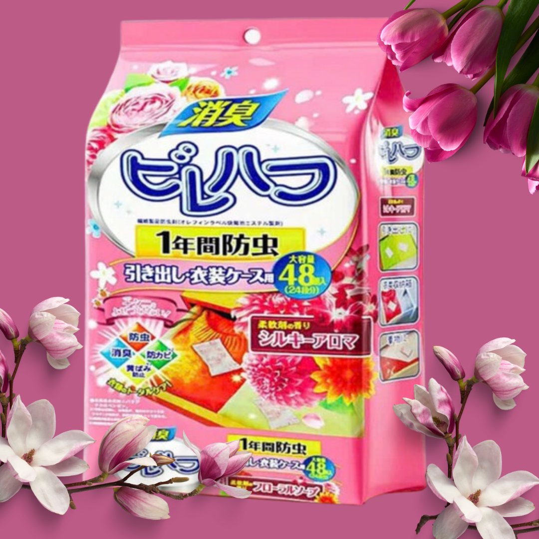 MiteGuard™ – Perles japonaises anti-mites et anti-humidité